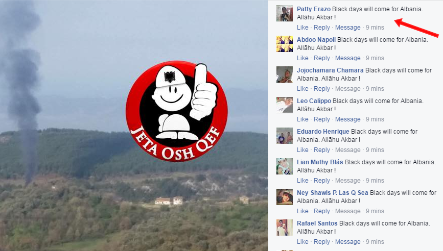 ISIS sulmon Jeta Osh Qef