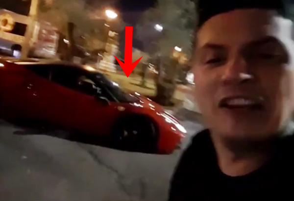 Noizy lë nam me Ferrari në Tiranë, Ermali tallet: Shihe si shkon, ka një cop Ferrari