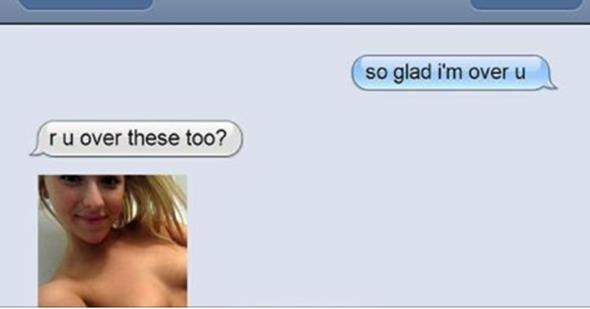 I dashuri i dërgon mesazhin e ndarjes, vajza i përgjigjet me një foto që e bën të pendohet