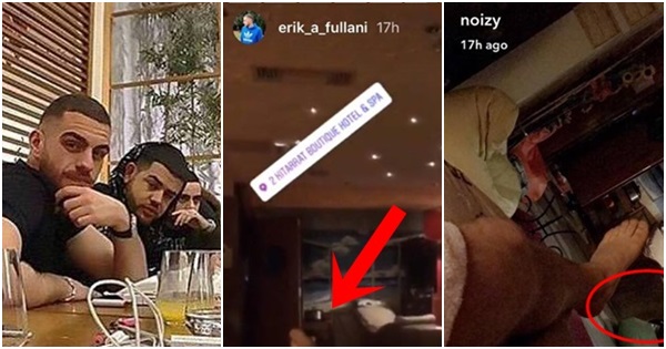 I riu sheh një foto të Erik Fullani dhe Noizit, ngre pyetjen 1 milion dollarëshe