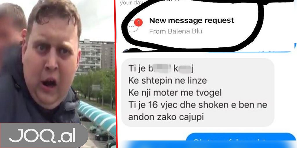 “Balena Blu” i qepet të riut nga Tirana: Unë e di kush je, ke një motër më të vogël dhe…