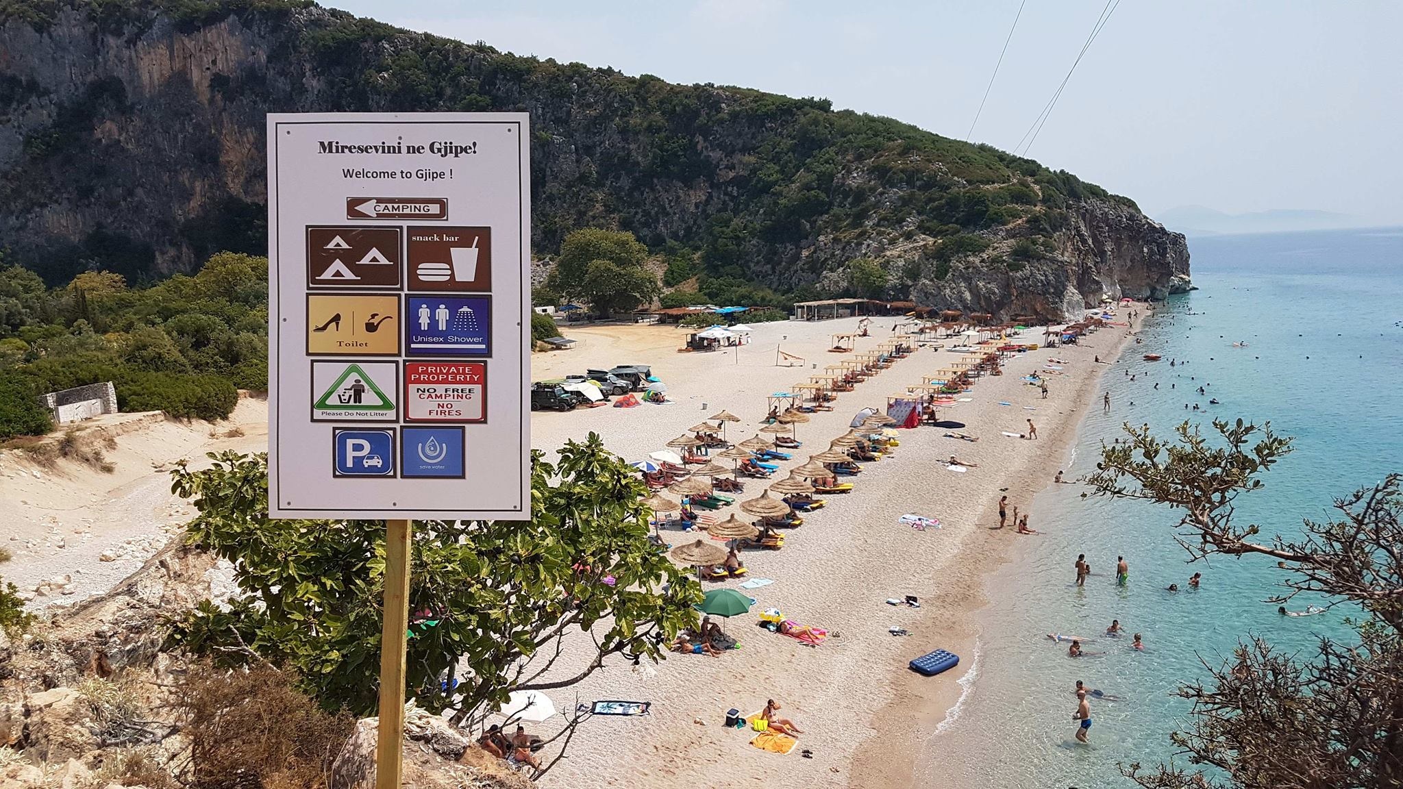 Plazhit të Gjipesë i del pronari: Më kërkuan lekë edhe kur rrinim tek shkëmbinjtë