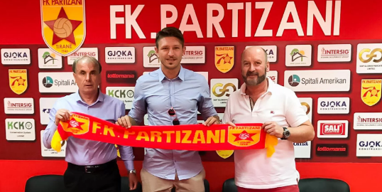 Edgar Çani fillon zyrtarisht aventurën në Shqipëri: Ja pse zgjodha pikërisht Partizanin