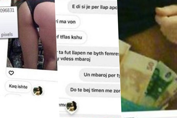 “Të ta fus llapën në by**ë”, modelja shqiptare i kërkon djalit 200 euro për shërbimin