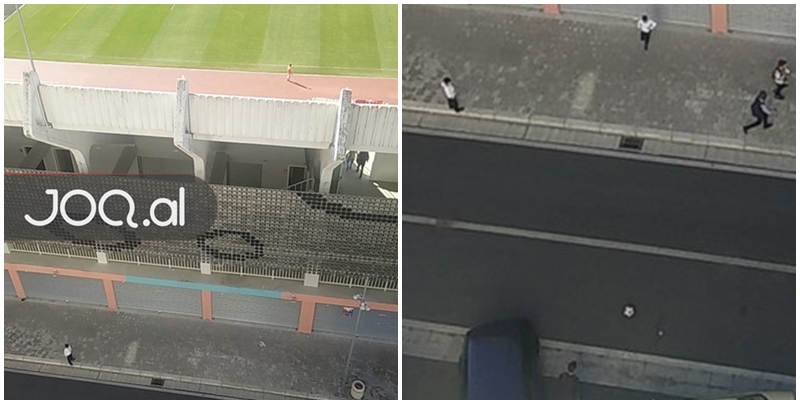 Dalin të luajnë futboll afër stadiumit në Shkodër, qytetari: Mund të vdesin në çdo moment