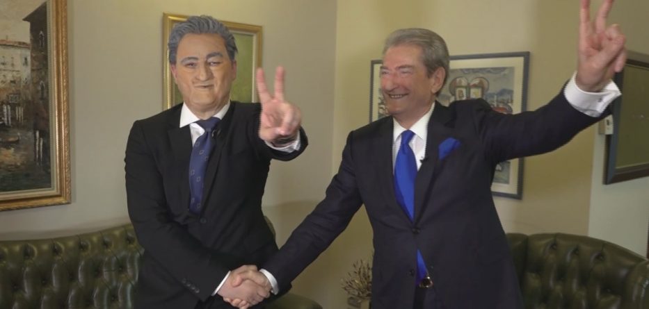 Takon aktorin që e imiton, Berisha shpërthen në të qeshura dhe humor