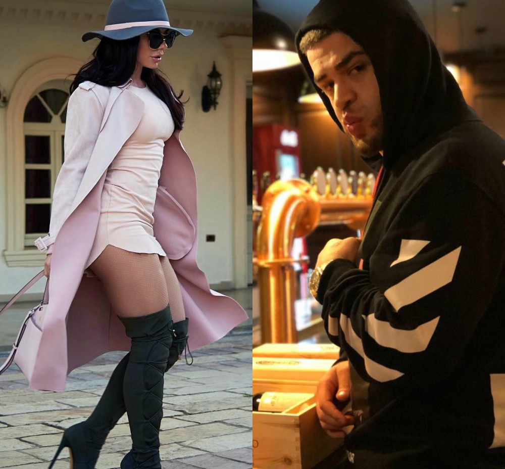 Moment delikat/ Kush ështe bukuroshja që po përqafon Noizy