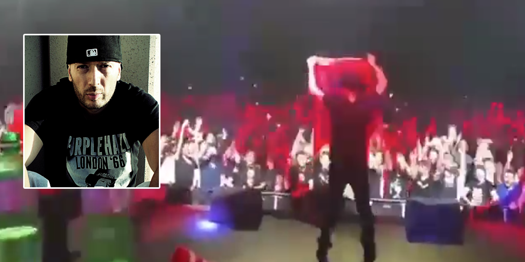 Unikkatil “vesh” Zvicrën me flamurin kuq e zi, koncerti madhështor i reperit