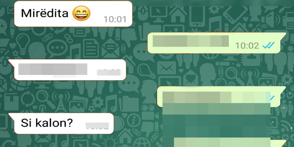 Djali i shkruan “fiksimit” në WhatsApp, vajza e refuzon në mënyrë epike