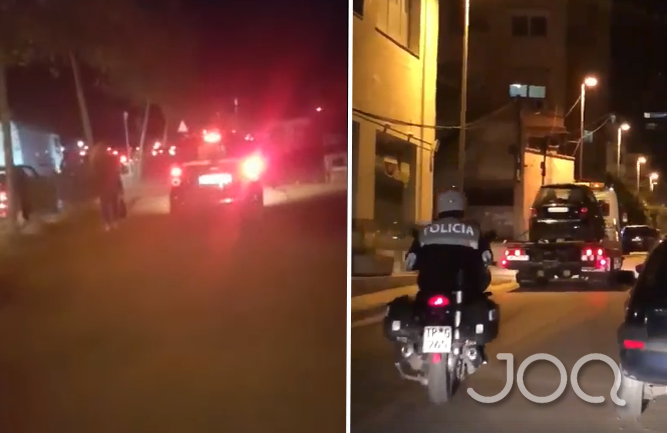 Duke ecur me “Smart” në mes të trotuarit, policia i bën gjëmën “trimit”