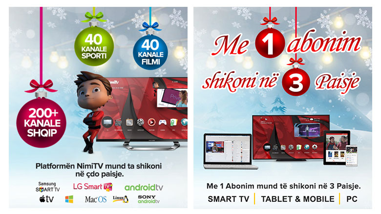 NimiTv ju ndjek kudo që jeni, me ofertë speciale