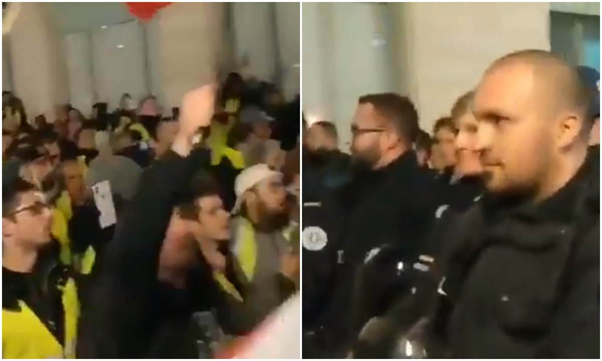 Lënë mënjanë uniformën, policët francezë bashkohen me protestuesit