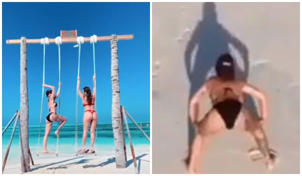 Bën twerk në Maldive, Dafina Zeqiri “e djeg” me bikini