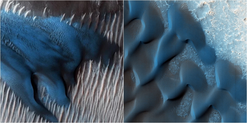 Duna me rërë blu, NASA sjell fotot e mahnitshme nga Marsi