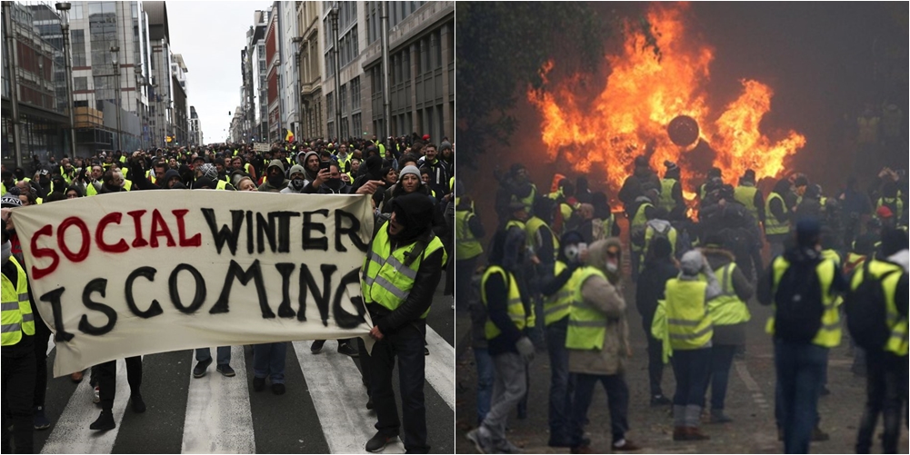 Evropa “pushtohet” nga protestat, demonstratat e“jelekëve të verdhë” përhapen edhe në Belgjikë e Holandë