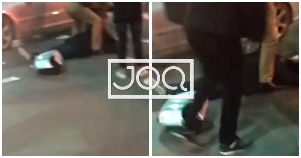 Aksidentoi dy personat hipur në motorr, dëshmitari: U ra dhe iku, njëri është keq!