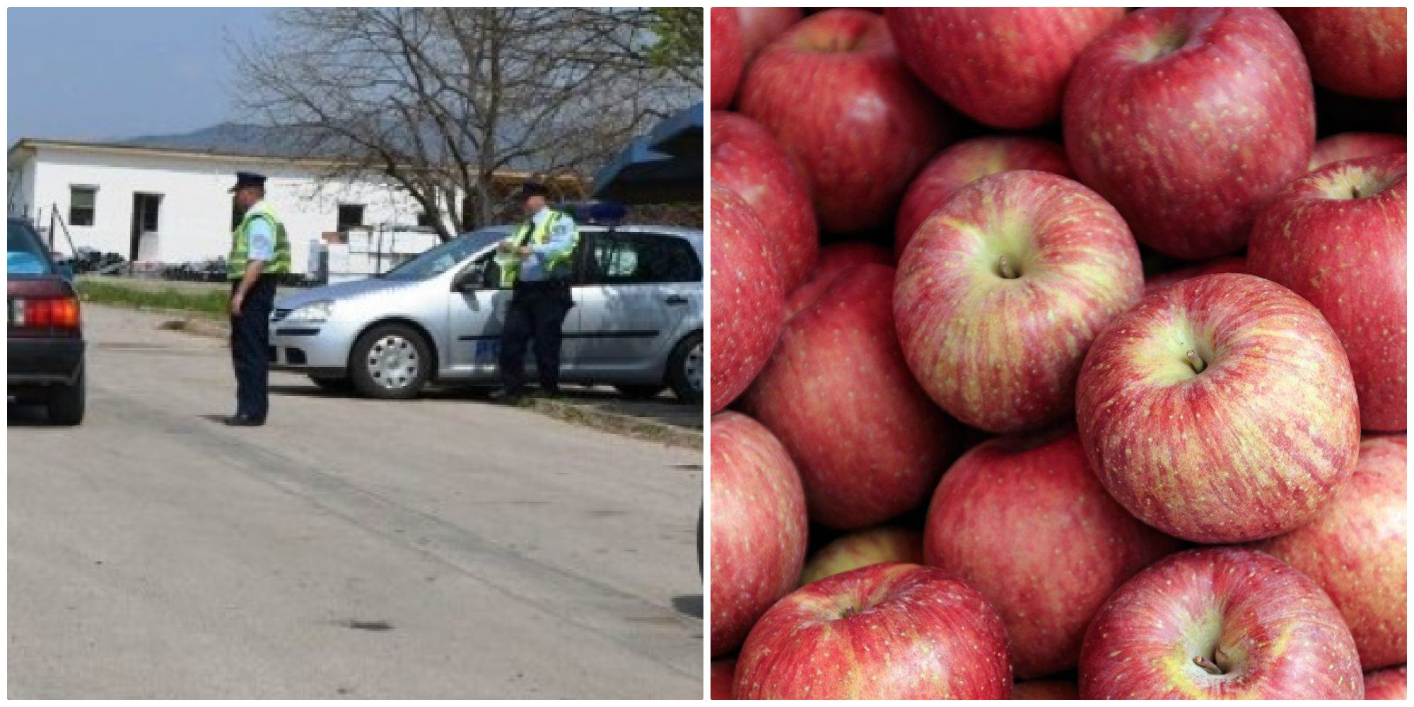 Policia e Kosovës realizon një operacion të “madh”: I konfiskon 400 kg mollë një fshatari