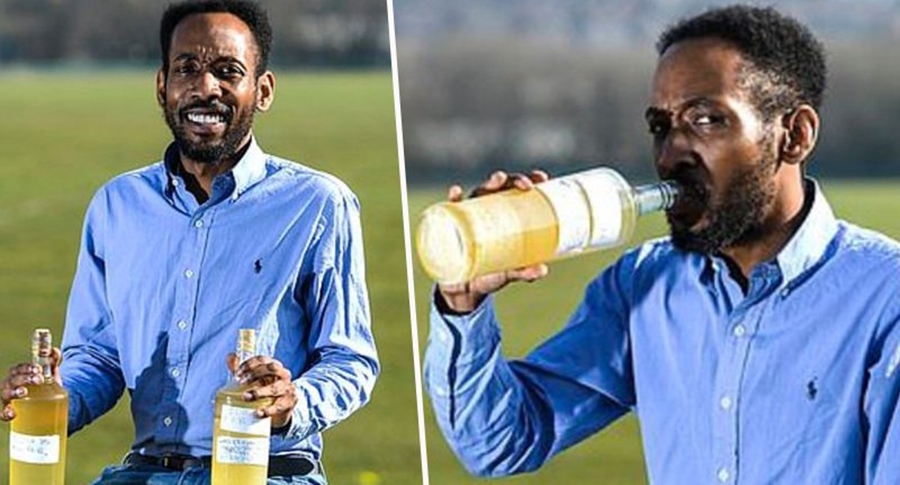 “Ndihem më i lumtur dhe më i zgjuar”, njihuni me 37-vjeçarin që pi çdo ditë urinën e tij