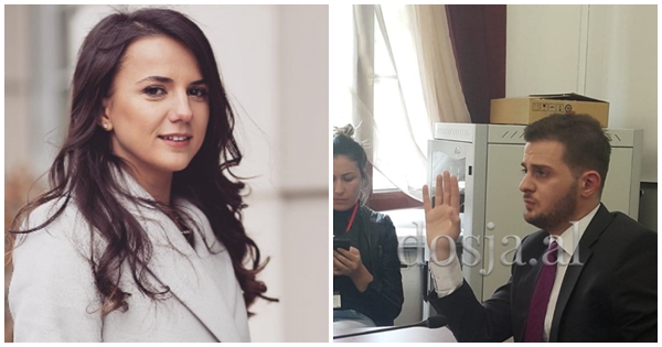 Gent Cakaj kërkon të marrë fjalën duke ngritur dorën si në shkollë, nuk pret të mbarojë fjalën Rudina Hajdari