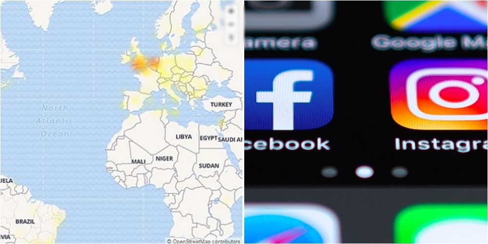 Facebook dhe Instagram ndalojnë së funksionuari, njerëzit “çmendin” policinë me ankesat