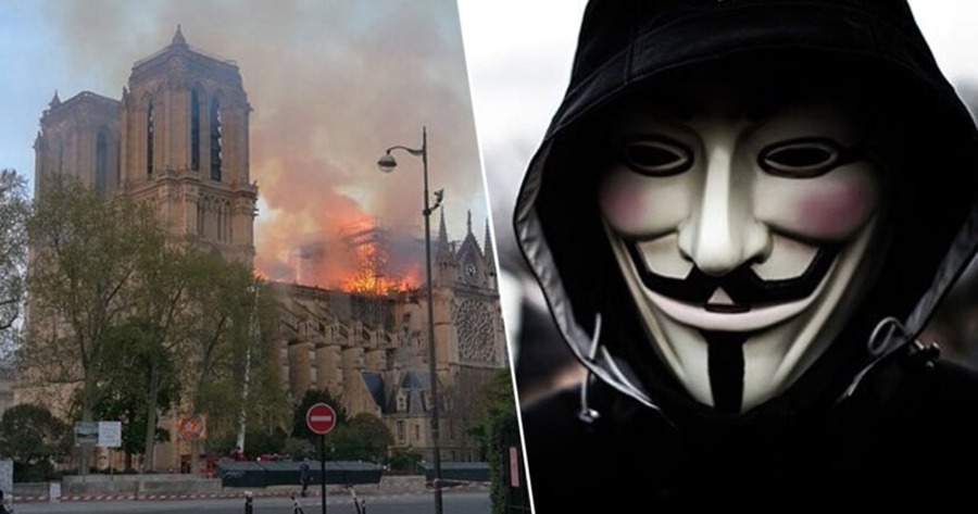 Grupi Anonymous ka një mesazh për miliarderët që i derdhën ‘paratë lumë’ për katedralen Notre Dame