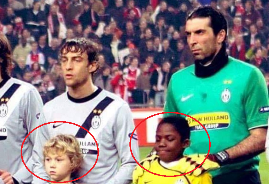 Fëmijët që dikur shoqëronin Bufonin dhe Markizion, eliminuan Juventusin nga Champions League