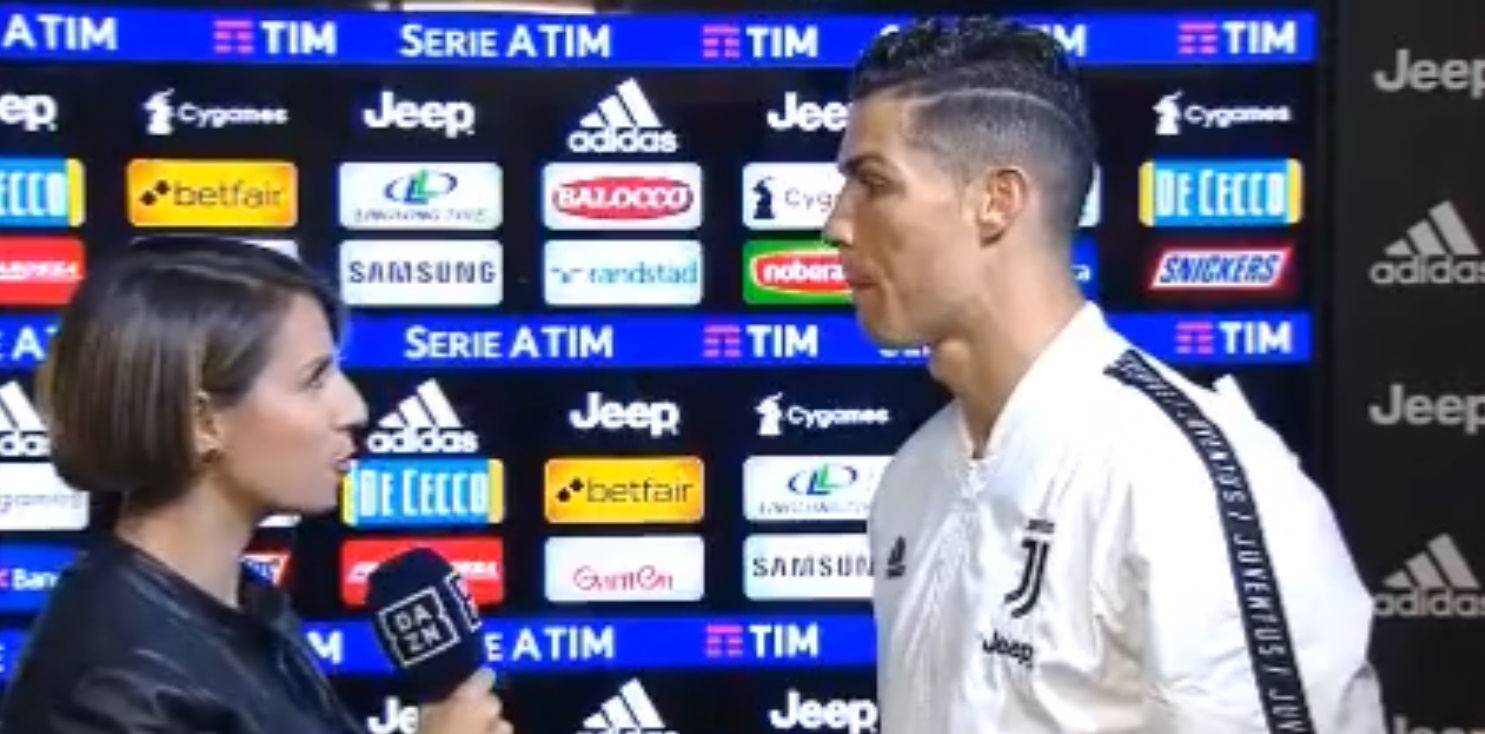 A do luajë me Juventusin edhe sezonin tjetër? Ronaldo habit gazetaren me përgjigjen