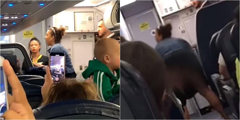 I kërkuan që të fikte celularin, pasagjerja e avionit i nxjerr të gjitha në “shesh”