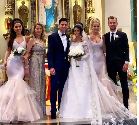 ‘’Urime dritës së syve tonë’’/ Afërdita Dreshaj publikon fotot nga dasma luksoze e të vëllait