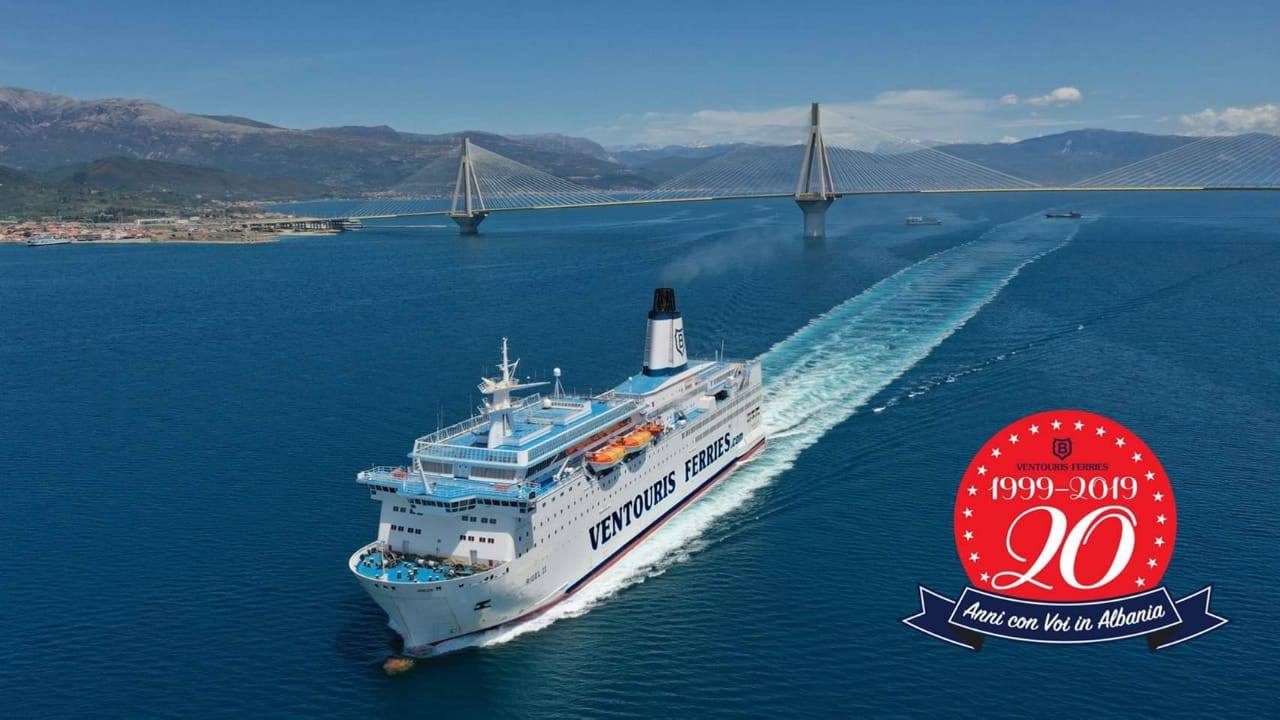 Kompania prestigjioze Ventouris Ferries feston 20 vjetorin/ Bëhuni fitues të surprizës së madhe që sjell