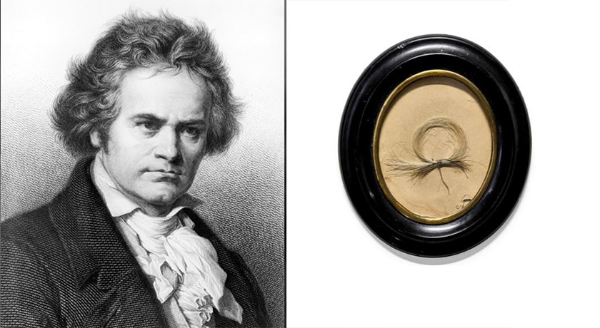 Një kaçurrel i flokëve të Beethoven së shpejti në ankand me çmim marramendës