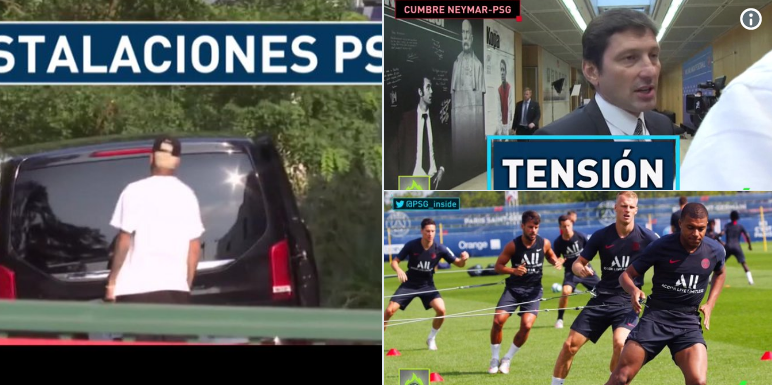 Neymar rikthehet në stërvitje me PSG-në, Leonardo bën gjestin e çuditshëm
