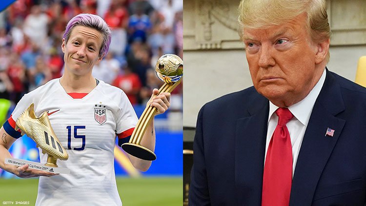 Fituan Botërorin e femrave, futbollistja kundër Trumpit: Nuk shkojmë në shtëpinë e bardhë