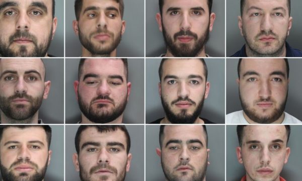 Mbushën Londrën me kokainë,  ja sa vite burg u caktua për bandën e 12 shqiptarëve