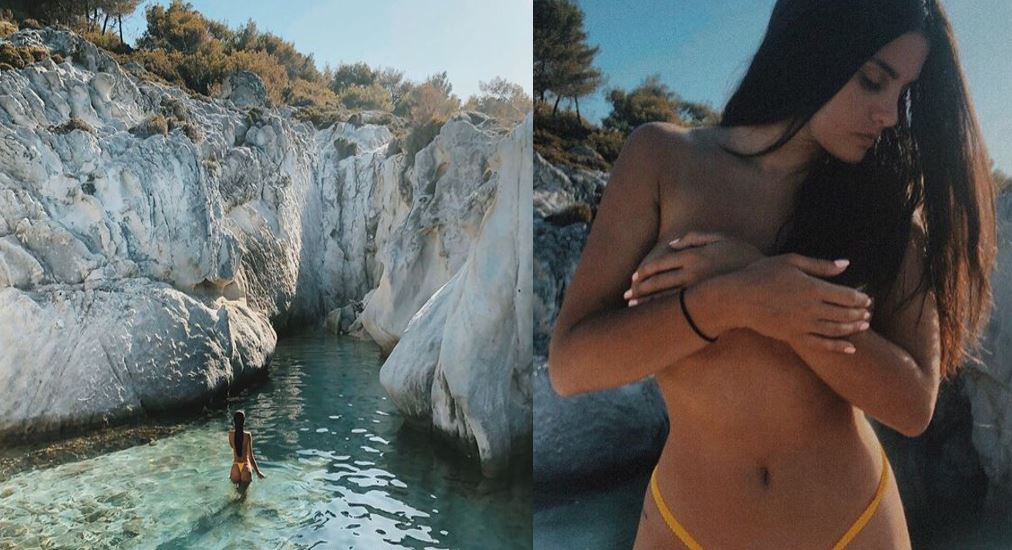 Çmenden pushuesit/ Ish-banorja e Big Brother heq reçipetat dhe del e zhveshur