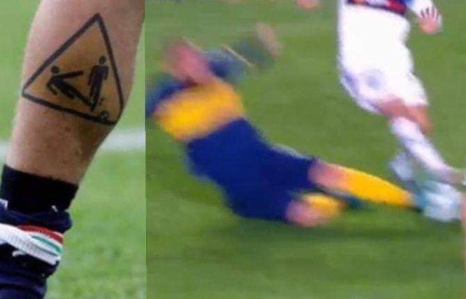 Debutimi me Boca-n, De Rossi bën realitet tatuazhin e tij