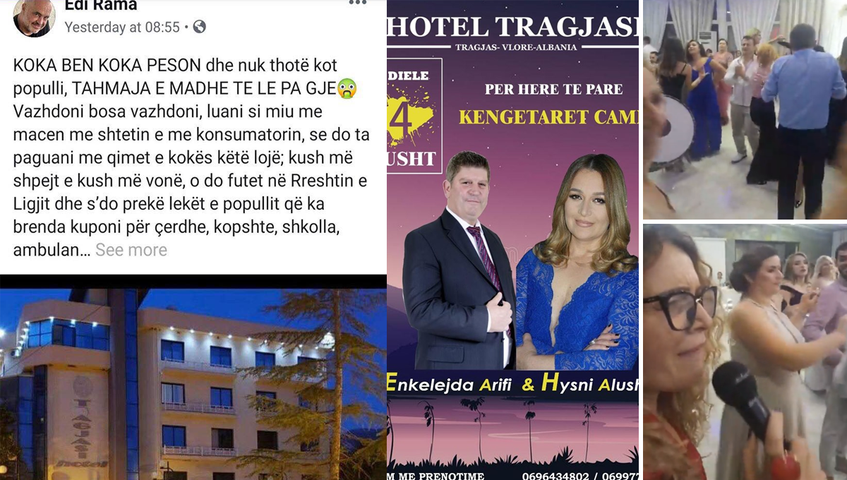 Rama propagandoi se u mbyll, hoteli në Vlorë bën festë me këngëtarë specialë gjithë natën