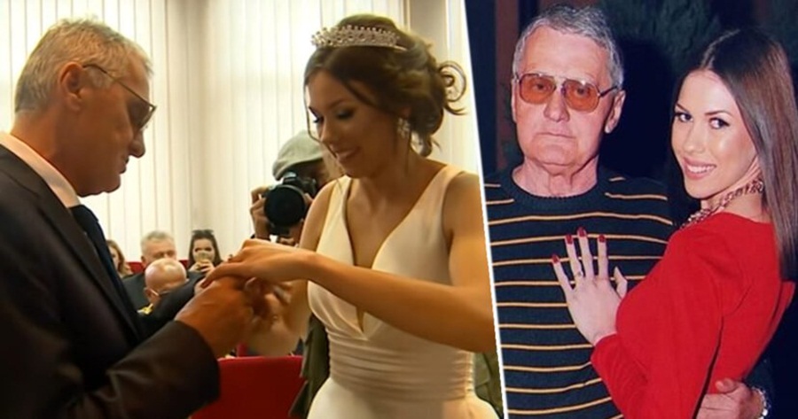 “Dashuria jonë është e vërtetë”/Kanë 53-vite diferencë, çifti nga Serbia martohen para kamerave