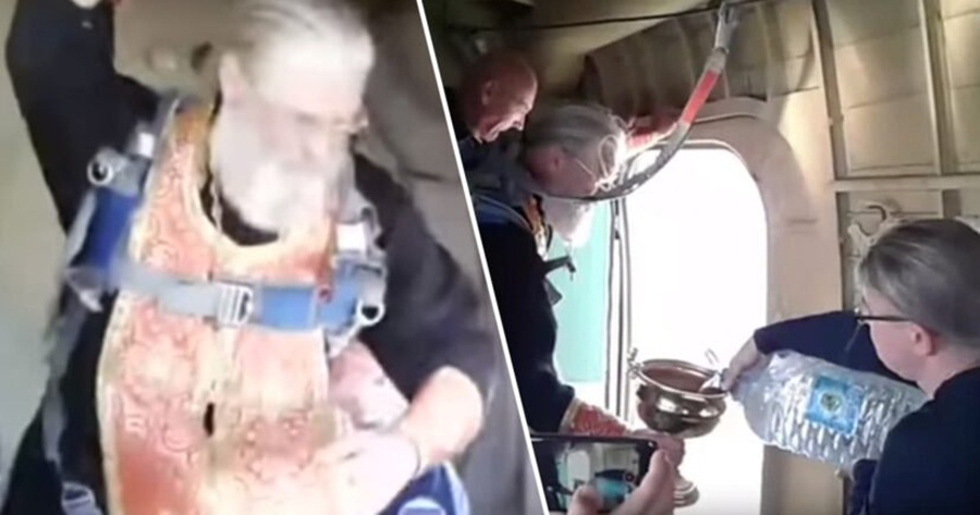 Prifti i hip aeroplanit e ‘lan’ qytetin me ujë të bekuar: Ta pastrojmë nga pija dhe marrëdhëniet e rastësishme