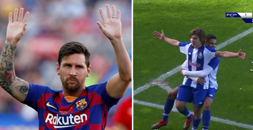 Ngjashmëri e frikshme në fizik dhe në lojë, sozia e Messit po shkëlqen me Porton
