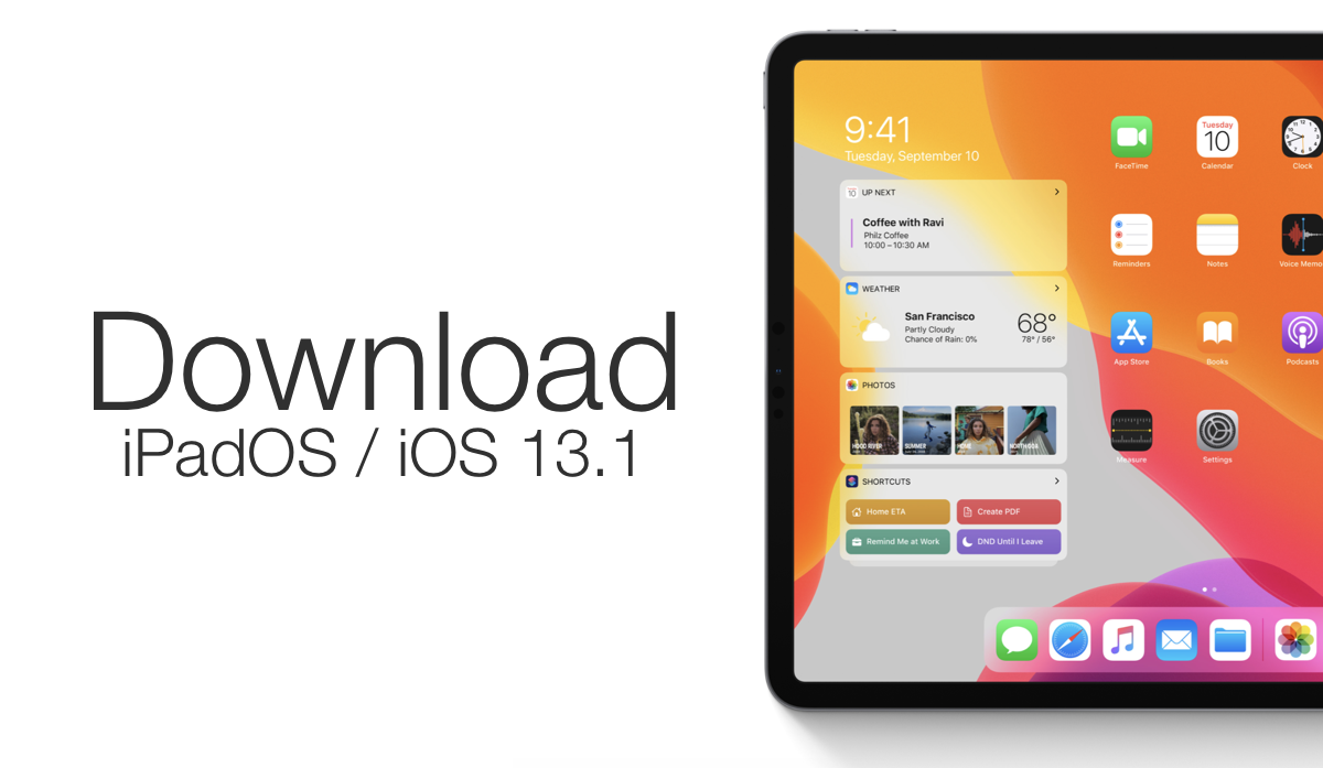 iPadOS dhe iOS 13.1 janë tani të disponueshëm për tu shkarkuar