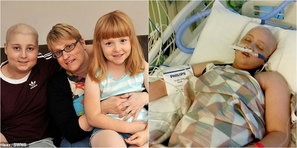 Vogëlushja guximtare pranon të bëjë operacionin e dhimbshëm për t’i shpëtuar jetën motrës me leucemi