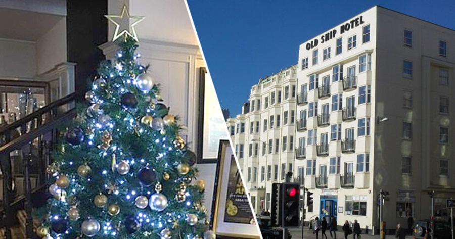 Krishtlindjet janë 107 ditë larg/ Stafit të një hoteli nuk i pritet, vendosin përpara kohe pemën e zbukuruar