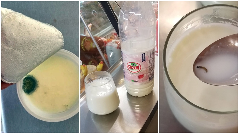 Produktet që konsumojmë në Shqipëri/ Qytetarja: Fëmijës i është mbushur trupi me puçrra nga qumështi me krimba