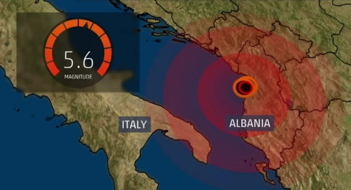 Sa rezikohet Shqipëria? Instituti gjerman flet për tërmetin e madh në vendin tonë