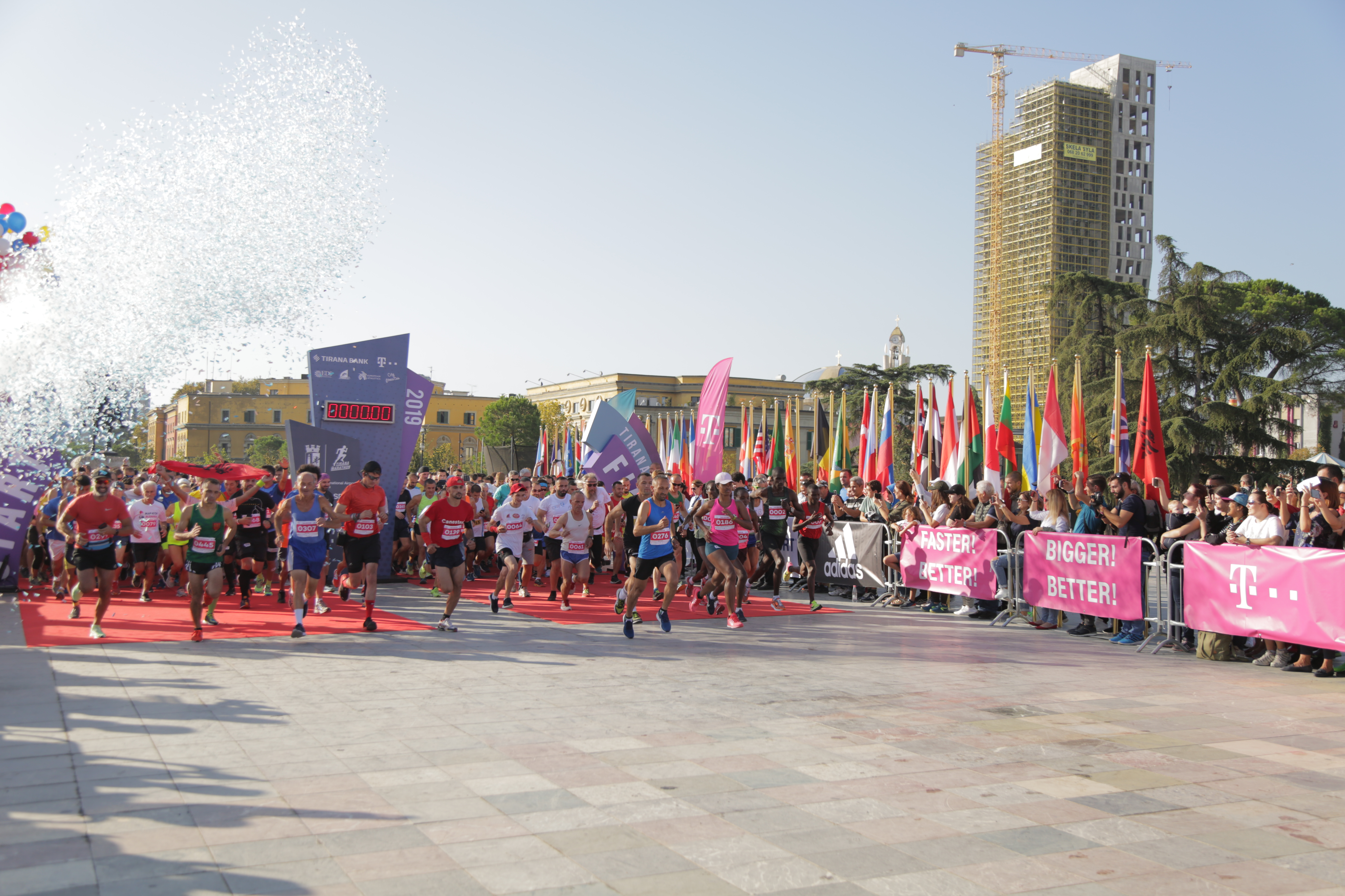 Telekom Albania i jep energji Maratonës së Tiranës