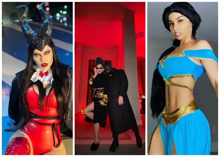 Frikshëm dhe seksi, si u transformuan VIP-at shqiptarë për Halloween