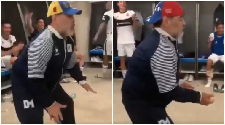 “Tërbohet” Maradona, ja çfarë bën në dhomat e zhveshjes pas fitores