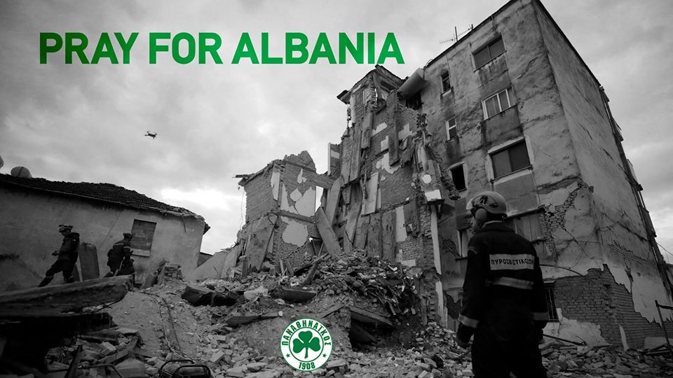 Klubi i njohur grek bashkohet me shqiptarët: Dhimbja juaj është edhe e jona