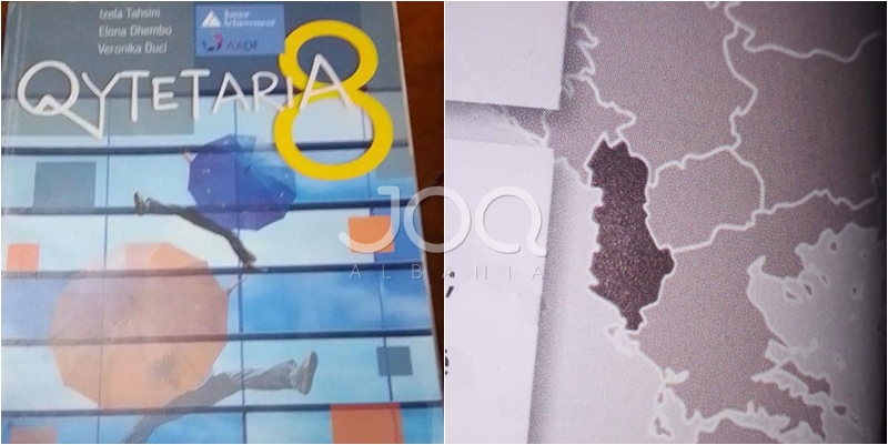 E turpshme/ Ja çfarë librash u jep Ministria e Arsimit nxënësve të klasës së tetë: Kosova është Serbi